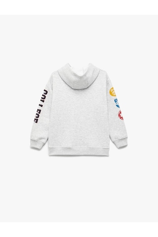 Koton Gri Erkek Çocuk Sweatshirt 6wkb10167tk Gri