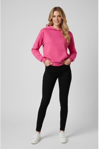 Tuba Toptaş Unisex Bay/ Sweatshirt Kapüşonlu Pembe