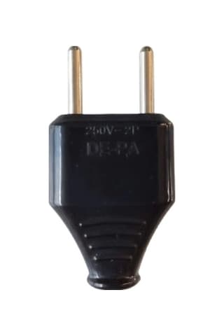 Depa Topraksız Yassı Erkek Fiş Siyah