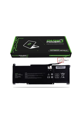 Msi Stealth 15m B12ue-034xtr Batarya - Pil Pars Power