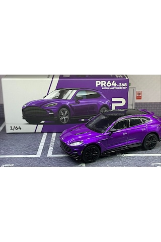 Pop Race 1/64 Aston Martin Dbx 707 Storm Purple 268