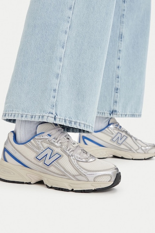 New Balance Logolu Sneaker Unisex Ayakkabı Ayakkabı U74034f Beyaz-mavi