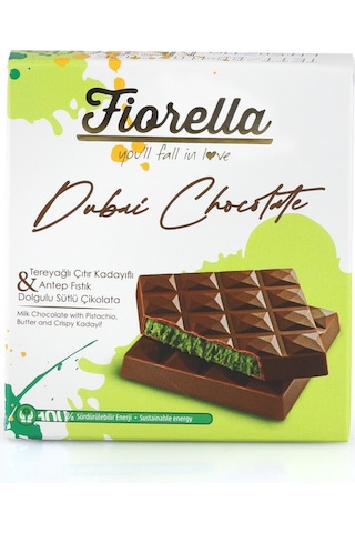 Fiorella Dubai Çikolatası 60 Gr. (1 Paket)