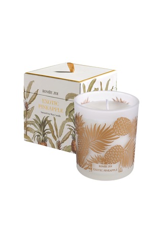 Kokulu Mum - Ananas - Ev İçin 6oz Soya Mumu Mum, Kadınlar İçin Hediyeler Diğer