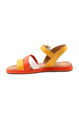 Fast Step Hakiki Deri Kadın Klasik Sandalet 657Za2467 001