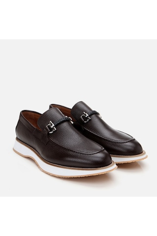 Hotiç Hakiki Deri Kahve Erkek Loafer 02ayh305240a480 Kahve-brown Kahverengi