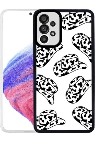 Samsung Galaxy Uyumlu A53 5G Kılıf Zore M-Fit Desenli Kapak