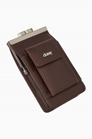 Hakiki Deri Sigaralık-kahverengi Acı Kahverengi