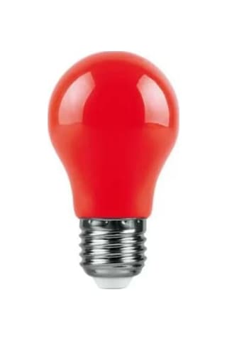1 Adet 10 Watt Kırmızı Işık E27 Duy Led Ampul, Kırmızı Işık 10 Watt Tasarruflu Led Ampul, 10 Watt