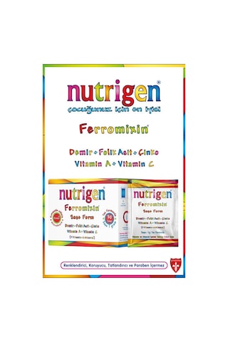 Nutrigen Ferromixin Saşe Form 30 Saşe