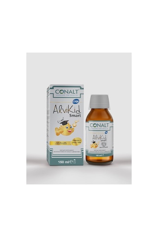Alvikid Smart Yüksek Dha İçeren Çocuklara Özel Premium Balık Yağı 150 Ml Şurup