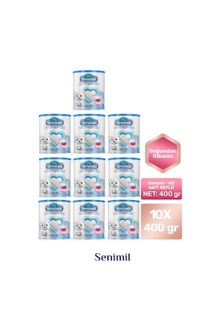 Senimil-Ar Bebek Sütü 400 Gr 10 Lu Avantaj Paketi