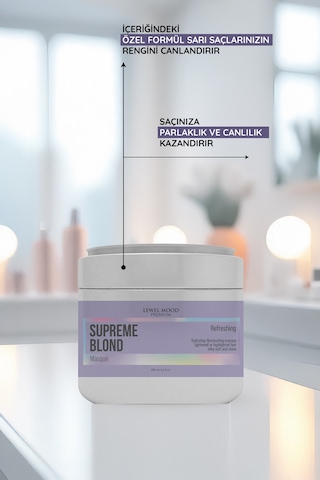Lewel Mood Premium Supreme Blond Masque 350 ML