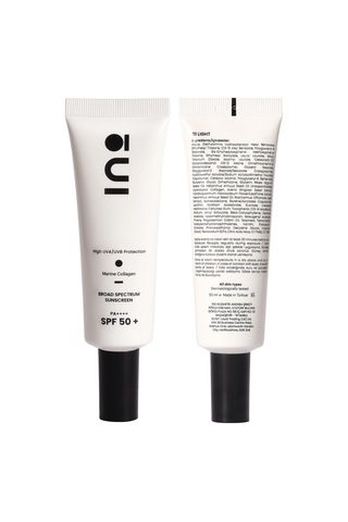 Cilt Tonu Eşitleyici Saf Kolajen Yüksek Korumalı 01 Light Spf50+ Yüz Güneş Kremi 50 Ml