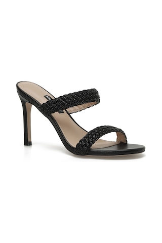 Nine West Sonıya 3fx Siyah Kadın Topuklu Terlik 000000000101337718 Siyah