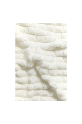 Ete Hometex Merinos Modern Lıne 2 Prç.battaniye Ve Yatak Örtüsü Seti Kemik Krem 8696474231360