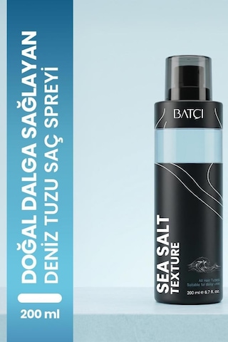 Batçı Hacim Ve Dolgunluk Veren Deniz Tuzu Saç Spreyi 200 Ml