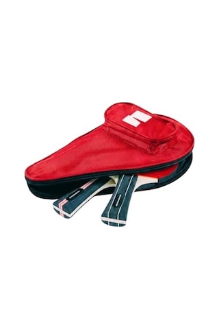 Sporsize Table Tennis Racket Cover Masa Tenisi Raketi Kılıfı Çantası Kırmızı Red Açık Bej - Bej
