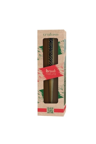 Brush Natura No:1 İnce Topuz Fırçası Topuz Fırası
