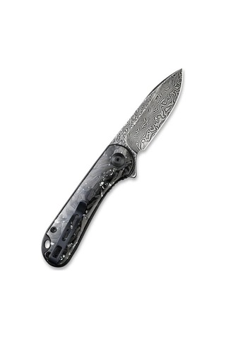 Civivi Elementum Flipper Knife Carbon Fiber Handle Ds2 Kamp Çakı Çok Renkli