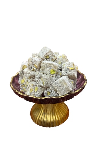 Çifte Kavrulmuş Antep Fıstıklı Hindistan Cevizli Lokum 1 Kg