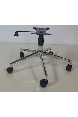 Kamusalmarket Ahtapot Yıldız Ayak+Teker+Krom Piston+Tek Kollu Mekanizma