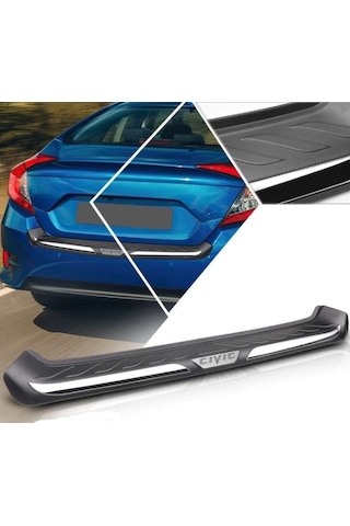 Honda Cıvıc Uyumlu Yedek Parça 2016 Sonrası Arka Tampon Eşik Kapl