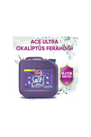 Ace Çiçek Kokusu Ultra Power Jel Yoğun Çamaşır Suyu & Yağ Çözücü 2780 ML