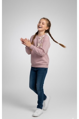 Kız Çocuk Sweat Cıc-4201-006 Gül Kurusu