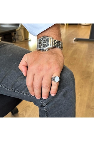 Gerçek Doğal Aytaşı Taşı İle El Yapımı Gümüş Pençe Yüzük Yengeç İçin Sezgi Ve Duygusal Denge Gümüş