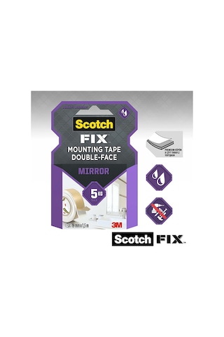 Scotch Ayna Montaj Bandı 19mm x 1.5m