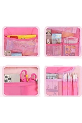 Büyük Kapasiteli Okul Sırt Çantası Mor Mor