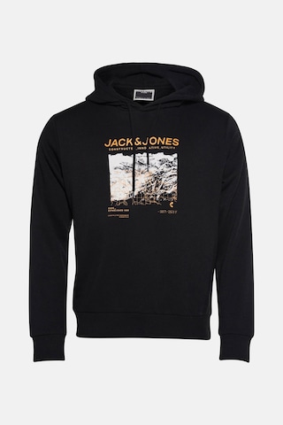 Jack & Jones Erkek Sweat 12284474 Siyah Siyah