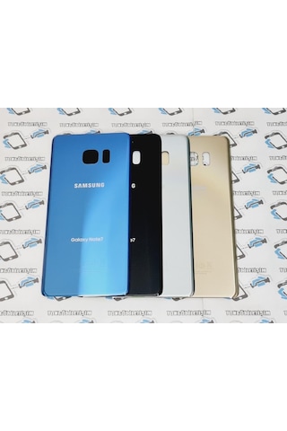 Samsung Uyumlu Galaxy Note 7 Fan Edition Pil Batarya Kapağı (Cam B-7000 (177779582)