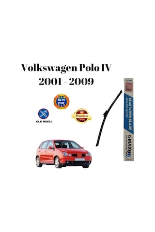 Volkswagen Polo Iv 2001 2002 2003 2004 2005 2006 2007 2008 2009 Uyumlu Arka Cam Silecek Süpürgesi Glz03208443 1 Adet