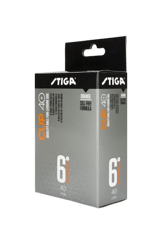 Stiga Cup 6lı Masa Tenisi Pinpon Topu Turuncu 1110-2503-06