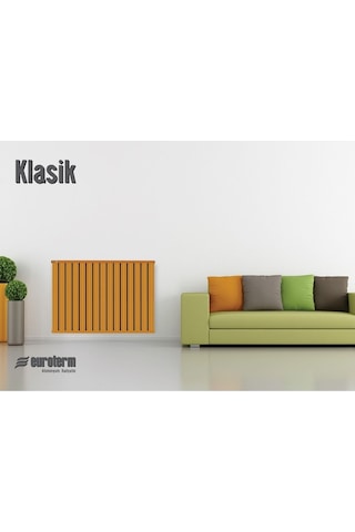 Alüminyum Panel Radyatör Klasik 600x6 Dilim Ral 9010 Radyatör
