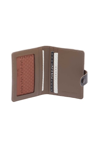 Tergan Kahve Deri Unisex Kredi Kartlık. - S1kk00001653-u9d Kahverengi