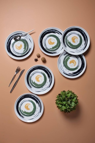 Porland Helical 6 Kişilik 20cm Pasta Takımı 6 Parça