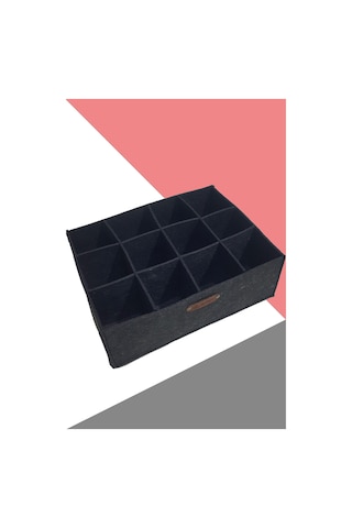 Çekmece - Dolap Içi Düzenleyici Organizer Ayarlanabilir 3 X 4 Mavi