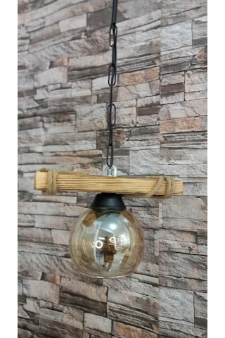 Camlı Rustik Avzie Ahşap