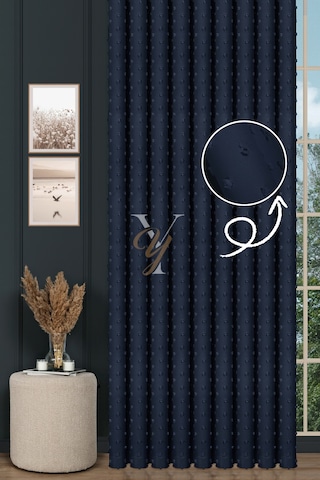 Armani Fon Perde V-775 Lacivert Lacivert