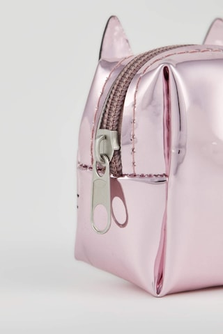 DeFacto Kadın Kedi Baskılı Fermuarlı Bozuk Para Cüzdanı W6316AZNSBR3