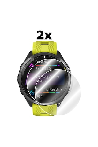 Garmin Forerunner 965 ile uyumlu IPG Ekran Koruyucu (2 Adet)