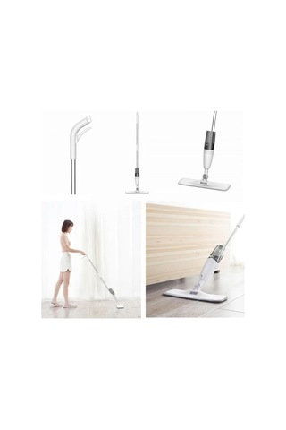 Prestigegoods 360 Derece Dönen Su Püskürtmeli Paspas - Pratik Hijyen