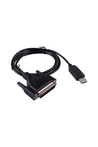 F/ Td/ 1 Usb-rs232 25 Pın Db25 Erkek Konnektörü Seri Adaptör Kablosu Cnc Kontrolleri Programlama Kablosu Compatib C-232r Us-232r 16ft