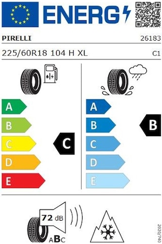 Pirelli 225/60R18 104H XL R-F Winter Sottozero 3 Kış Lastiği 2024