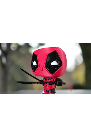 Funko Pop Marvel Deadpool Figür 10 Cm Koleksiyonluk Standlı Masaüstü Dekoratif Biblo Oda Dekoru