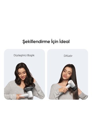 Laifen Se 1500W 2 Başlıklı Yüksek Hızlı Saç Kurutma Makinesi