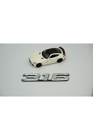 Bmw 316 Bagaj Krom Abs 3M 3D Yazı Logo
